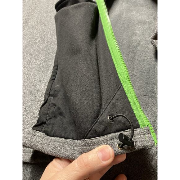 The North Face Jacket Men’s S Grey Green Flashdry Full Zip Fleece Outdoor - Picture 12 of 16